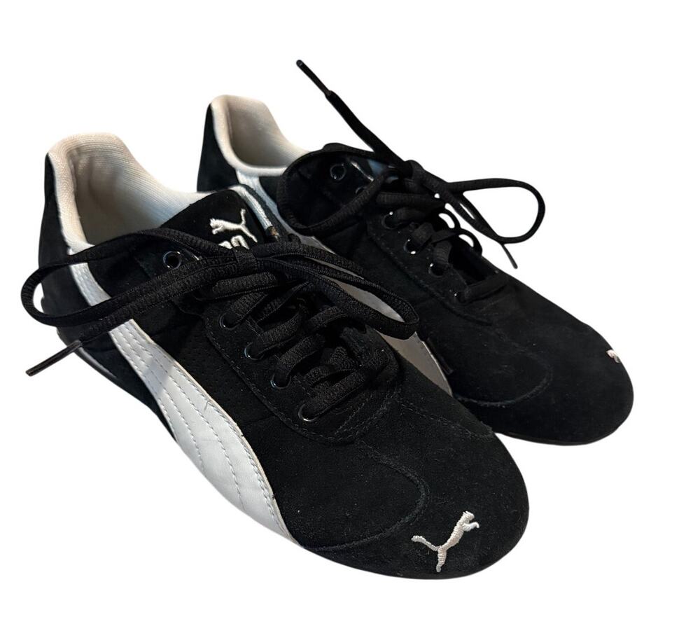 Vintage 2000s Puma Repli Cat III Suede Driving Shoes Women Size 7.5/ Men 6